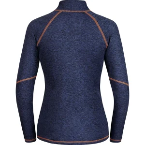 Best Sale Fjord Nansen Bluza HASVIK GOLF WOMEN navy melange