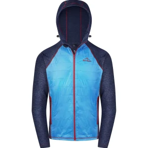 Flash Sale Fjord Nansen Bluza HASVIK WIND MEN blue/navy melange/red