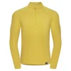 Flash Sale Fjord Nansen Bluza VIK 1/4 ZIP MEN amber yellow