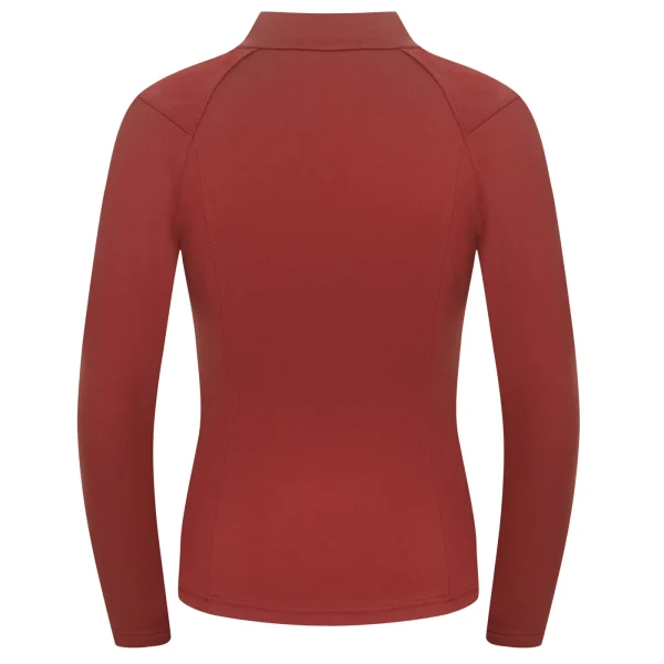 Cheap Fjord Nansen Bluza VIK 1/4 ZIP WOMEN oaky red