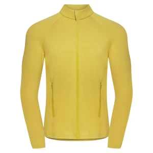 Shop Fjord Nansen Bluza VIK FULL ZIP MEN amber yellow