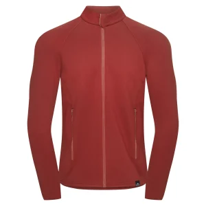 Discount Fjord Nansen Bluza VIK FULL ZIP MEN oaky red