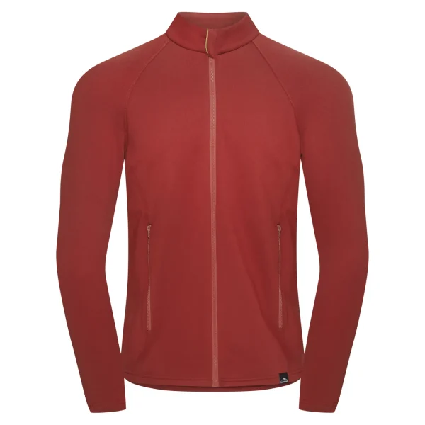 Discount Fjord Nansen Bluza VIK FULL ZIP MEN oaky red