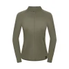 Best Sale Fjord Nansen Bluza VIK FULL ZIP WOMEN forest olive