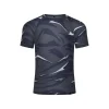 Clearance Fjord Nansen Koszulka RIX PRINT T-SHIRT MEN mountin & wave olive