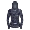 Cheap Fjord Nansen Koszulka RIX PRINT UNISEX HOODED Mountain&Wave Olive