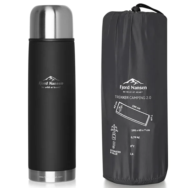 Cheap Fjord Nansen Materacyk TREKKER CAMPING 2.0 II GATUNEK graphite