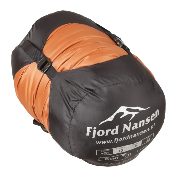Cheap Fjord Nansen Śpiwór KJOLEN XL -2°C / 1470g carnelian