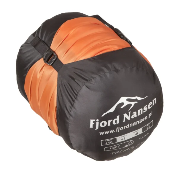 New Fjord Nansen Śpiwór TROMS MID -5°C / 1466g carnelian