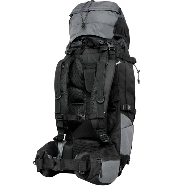 Store Fjord Nansen Plecak HIMIL 45+10 SOLID black/graphite