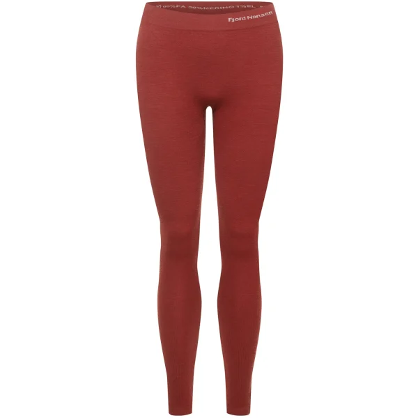Best Fjord Nansen Zestaw bielizny OXIVA MERINO WOMEN oaky red